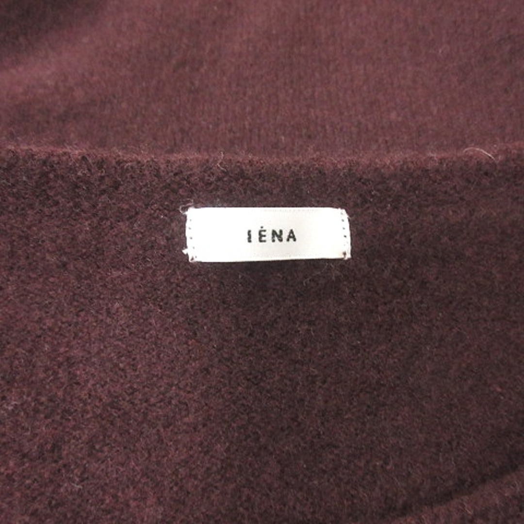 IENA(イエナ)のイエナ ニット セーター 長袖 ウール 赤 ボルドー /YI レディースのトップス(ニット/セーター)の商品写真