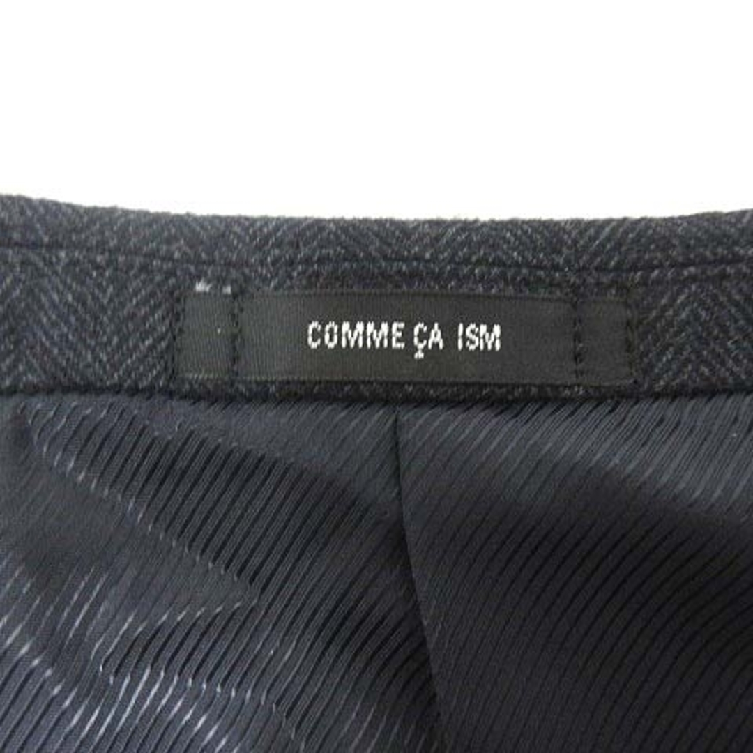 COMME CA ISM(コムサイズム)のCOMME CA ISM テーラードジャケット 総裏地 S チャコールグレー メンズのジャケット/アウター(テーラードジャケット)の商品写真