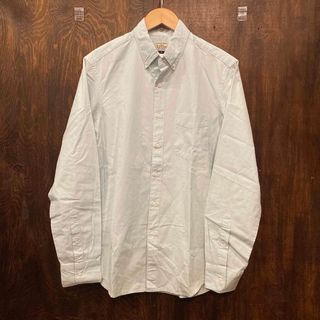 ジェイクルー(J.Crew)のUSA古着 J.CREW 長袖シャツ ボタンダウンシャツ ミントグリーン S(シャツ)