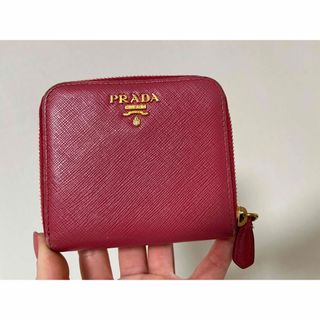 プラダ(PRADA)のPRADA 折財布　ピンク(財布)