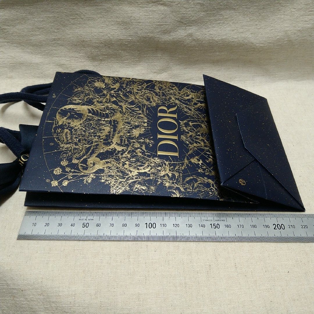 Christian Dior(クリスチャンディオール)のクリスチャンディオール　ショッパー　2022ホリデー限定 レディースのバッグ(ショップ袋)の商品写真