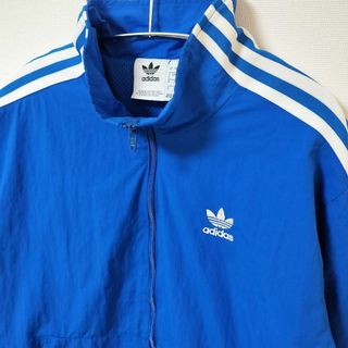 Originals（adidas） - adidas 青 ロックアップ ジャージ ナイロン