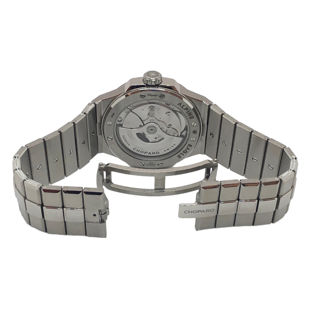 Chopard(ショパール)のショパール Chopard アルパイン イーグル 41 298600-3002 グレー ステンレススチール SS 自動巻き メンズ 腕時計 メンズの時計(その他)の商品写真