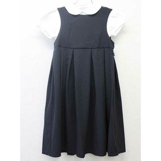 アニエスベー(agnes b.)の【新入荷!】▽アニエスb/アニエスベー/agnes b. ENFANT▽115cm ジャンパースカート＆半袖ブラウスセット 黒＆白 フォーマル 卒園式 入学式 結婚式 発表会 七五三 謝恩会 冠婚葬祭【中古】子供服 キッズ kids 女の子 fml 511042(スカート)