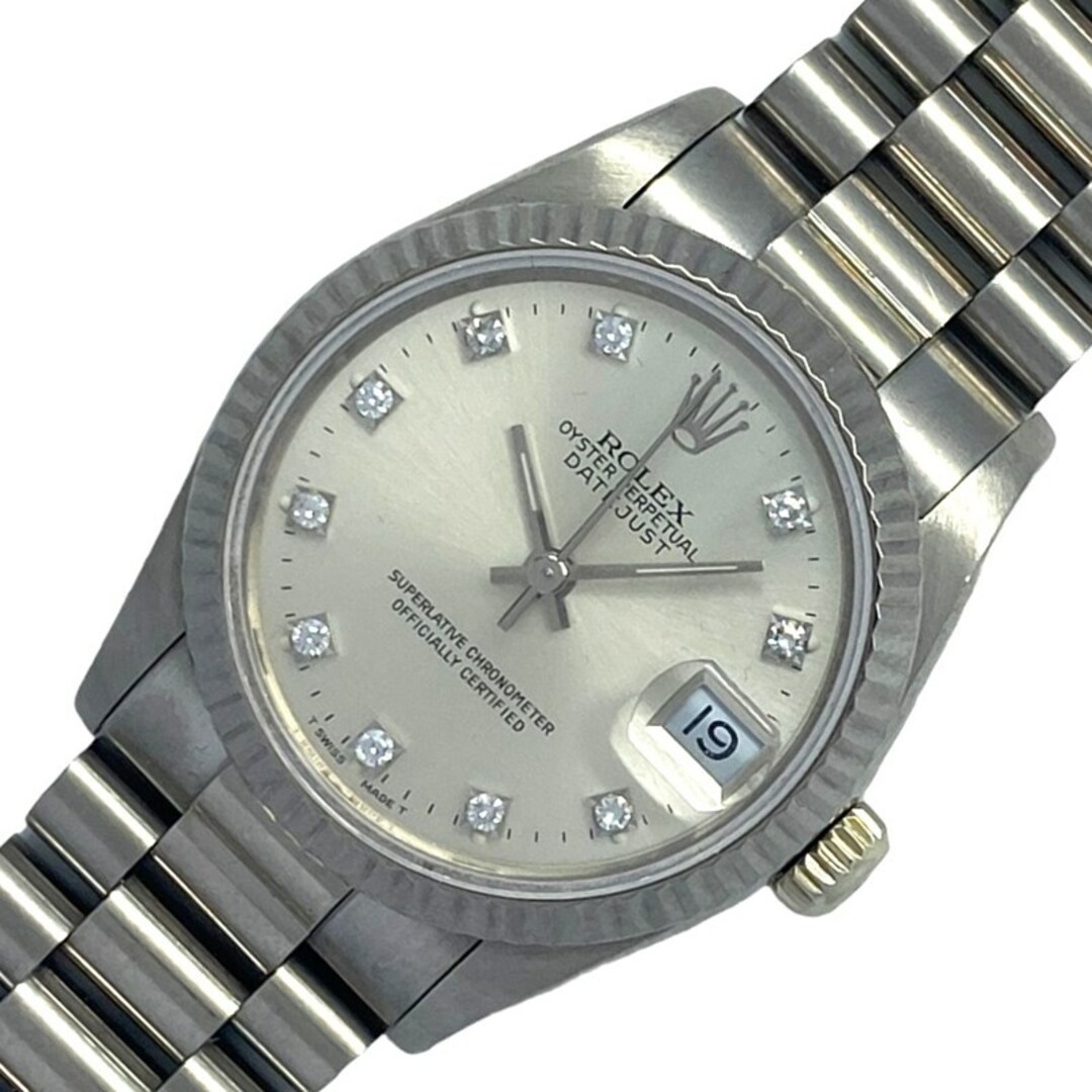 ROLEX(ロレックス)の　ロレックス ROLEX デイトジャスト R番 68279G シルバー  K18WG 自動巻き レディース 腕時計 レディースのファッション小物(腕時計)の商品写真