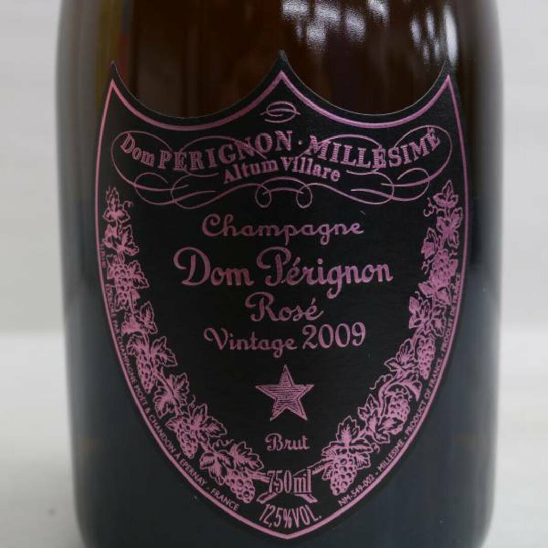 Dom Pérignon(ドンペリニヨン)のドンペリニヨン ロゼ 2009 Dom perignon Rose 食品/飲料/酒の酒(シャンパン/スパークリングワイン)の商品写真