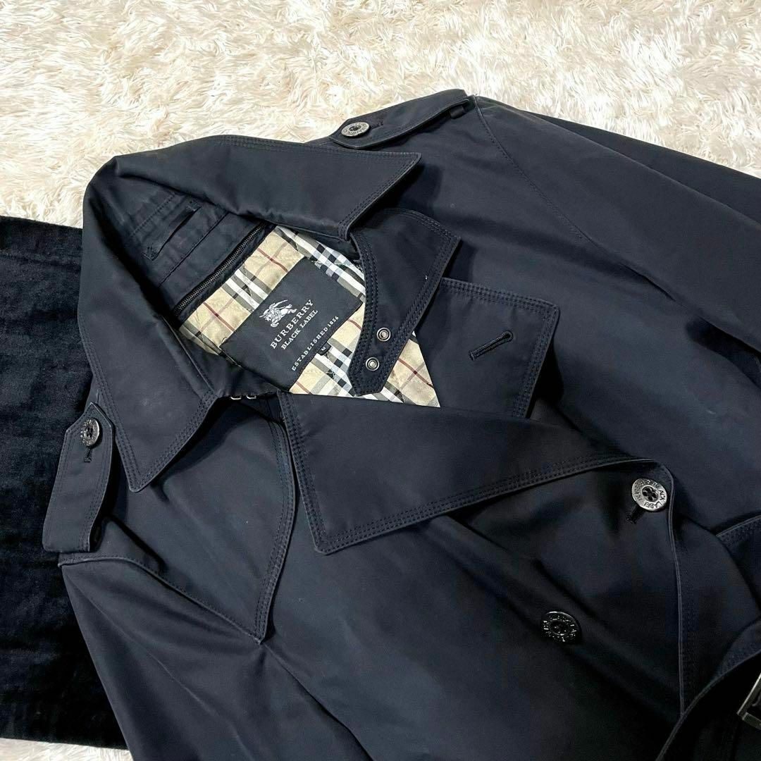 BURBERRY BLACK LABEL(バーバリーブラックレーベル)のバーバリーブラックレーベル/美品】トレンチコート【ライナー/ノバチェック/ベルト メンズのジャケット/アウター(トレンチコート)の商品写真