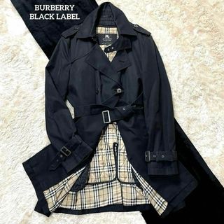 BURBERRY BLACK LABEL - バーバリーブラックレーベル 美品 トレンチ