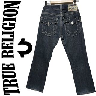 トゥルーレリジョン(True Religion)のTRUE RELIGION トゥルーレリジョン ホワイトステッチ RICKY M(デニム/ジーンズ)