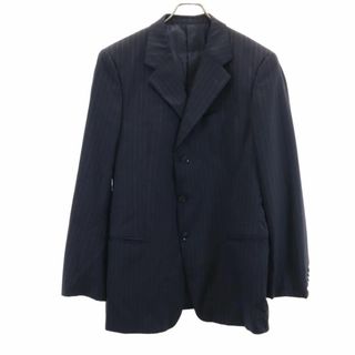 アルマーニ(Armani)のアルマーニ ウール テーラードジャケット 42 ネイビー ARMANI メンズ 古着 【240118】(テーラードジャケット)