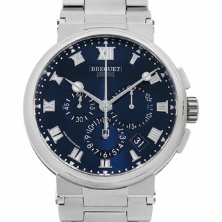 ブレゲ(Breguet)のブレゲ マリーン クロノグラフ 5527TI/Y1/TW0 メンズ 中古(腕時計(アナログ))