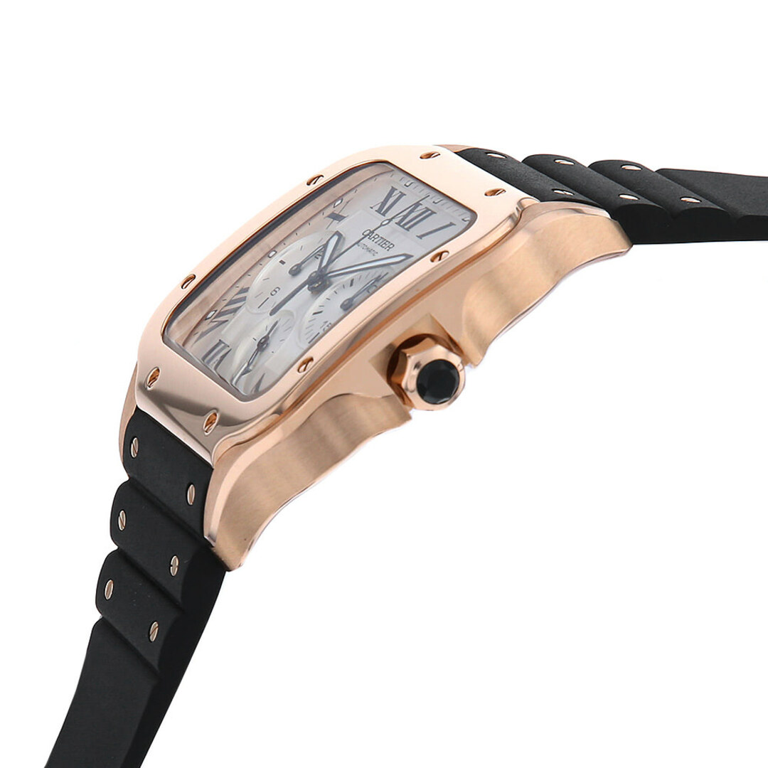 Cartier(カルティエ)のカルティエ サントス ドゥ カルティエ クロノグラフ XL WGSA0017 メンズ 中古 腕時計 メンズの時計(腕時計(アナログ))の商品写真