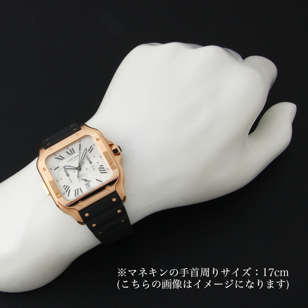 Cartier(カルティエ)のカルティエ サントス ドゥ カルティエ クロノグラフ XL WGSA0017 メンズ 中古 腕時計 メンズの時計(腕時計(アナログ))の商品写真