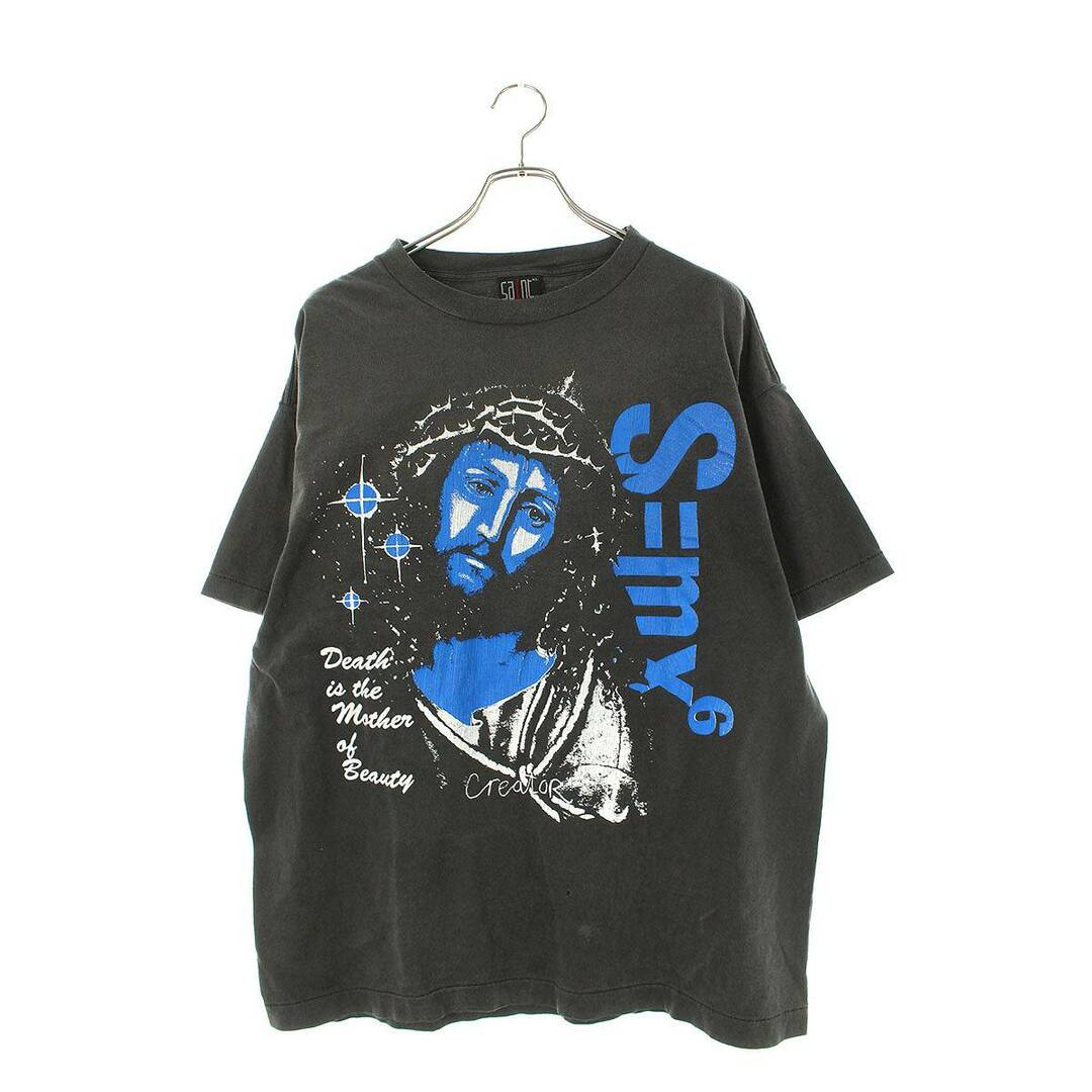 セントマイケル SAINT MICHAEL  23SS  SM-S23-0000-011 ヴィンテージ加工Tシャツ メンズ XLメンズ