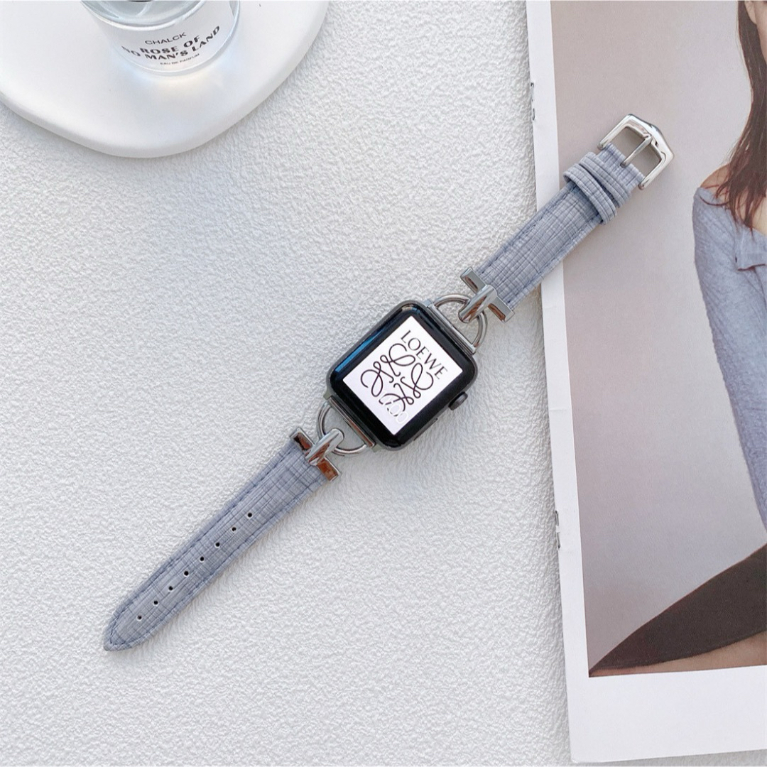 Apple Watch 38/40/41mm　ブルー レディースのファッション小物(腕時計)の商品写真