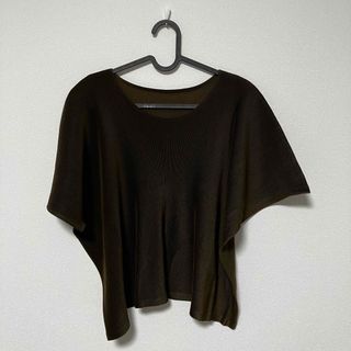 プリーツプリーズイッセイミヤケ(PLEATS PLEASE ISSEY MIYAKE)のPLEATS PLEASE ISSEY MIYAKE Tシャツ　ブラウン(カットソー(半袖/袖なし))