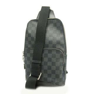 ルイヴィトン(LOUIS VUITTON)の【4ec2611】ルイヴィトン ボディバッグ/ダミエ・グラフィット/アヴェニュースリングバッグ/N41719/ブラック/グレー(ボディーバッグ)