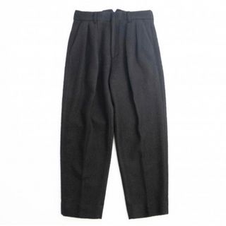 シュタイン(stein)のstein IN TUCK BLANKET TROUSERS(スラックス)