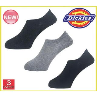 ディッキーズ(Dickies)のDickies 靴下 ソックス 3足セットモデル 無地柄 1047 ショート丈 (ソックス)