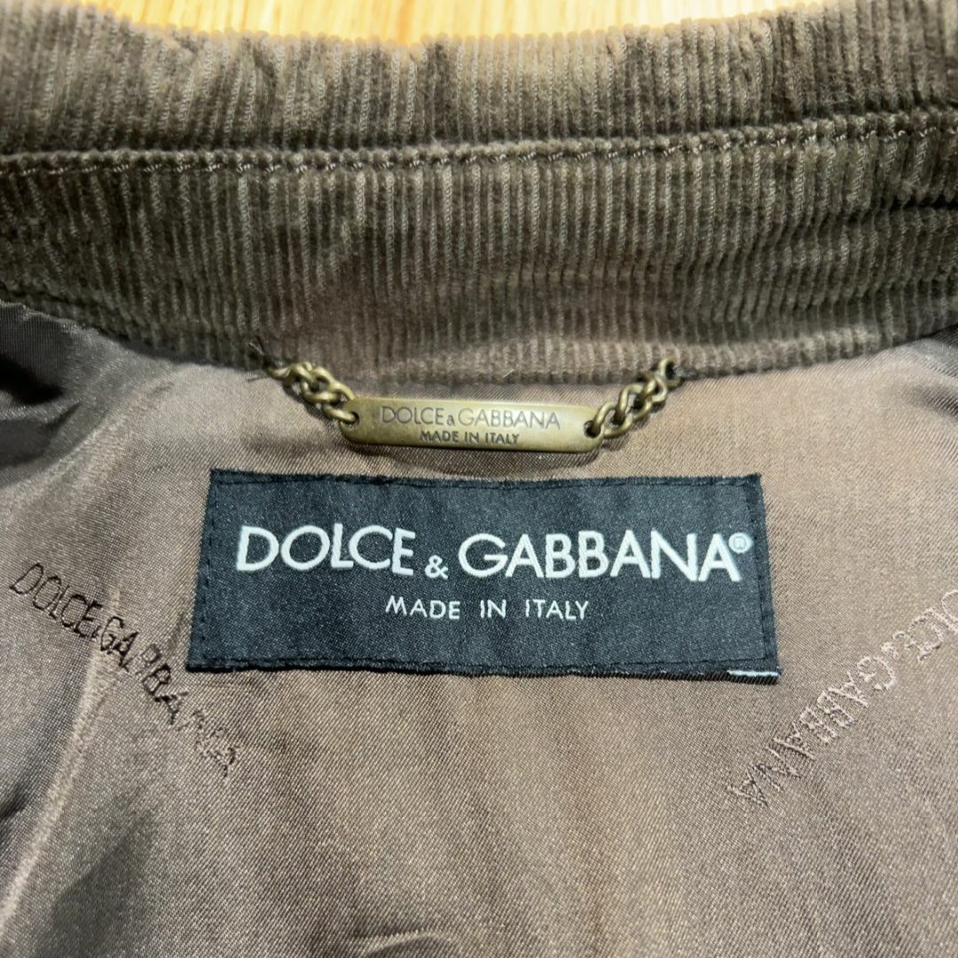 DOLCE&GABBANA(ドルチェアンドガッバーナ)のDolce&Gabbana ラムスキン レザージャケット メンズ 46サイズ メンズのジャケット/アウター(レザージャケット)の商品写真