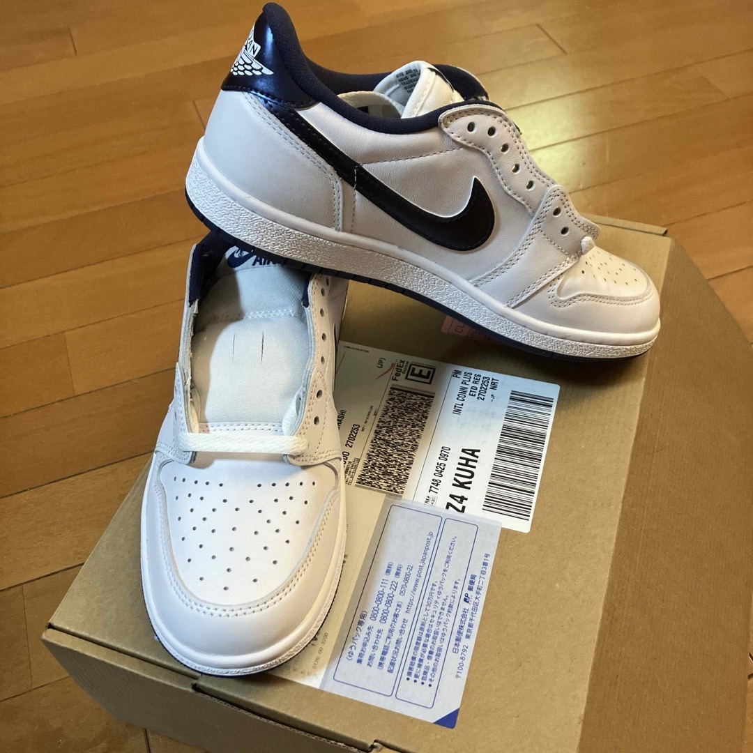 Jordan Brand（NIKE）(ジョーダン)のNike Air Jordan 1 Low '85 Metallic Blue メンズの靴/シューズ(スニーカー)の商品写真