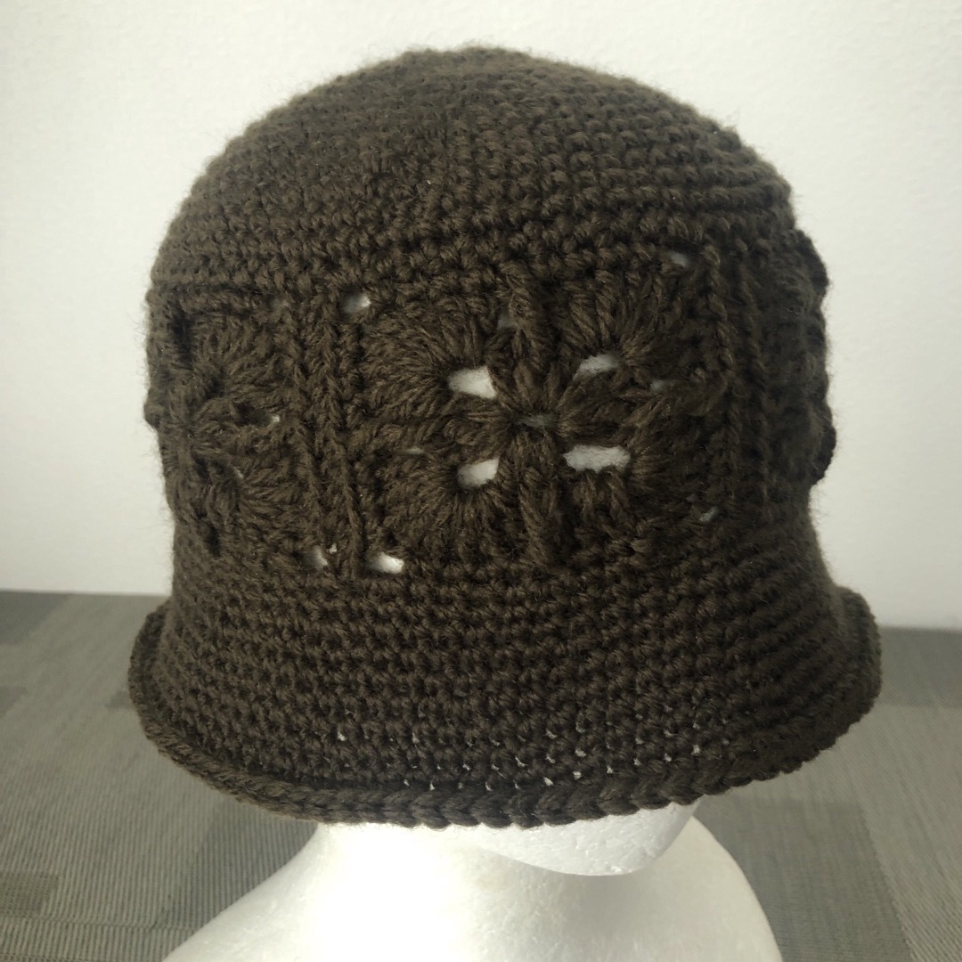 モチーフ編み【クロッシェハット】 レディースの帽子(ハット)の商品写真