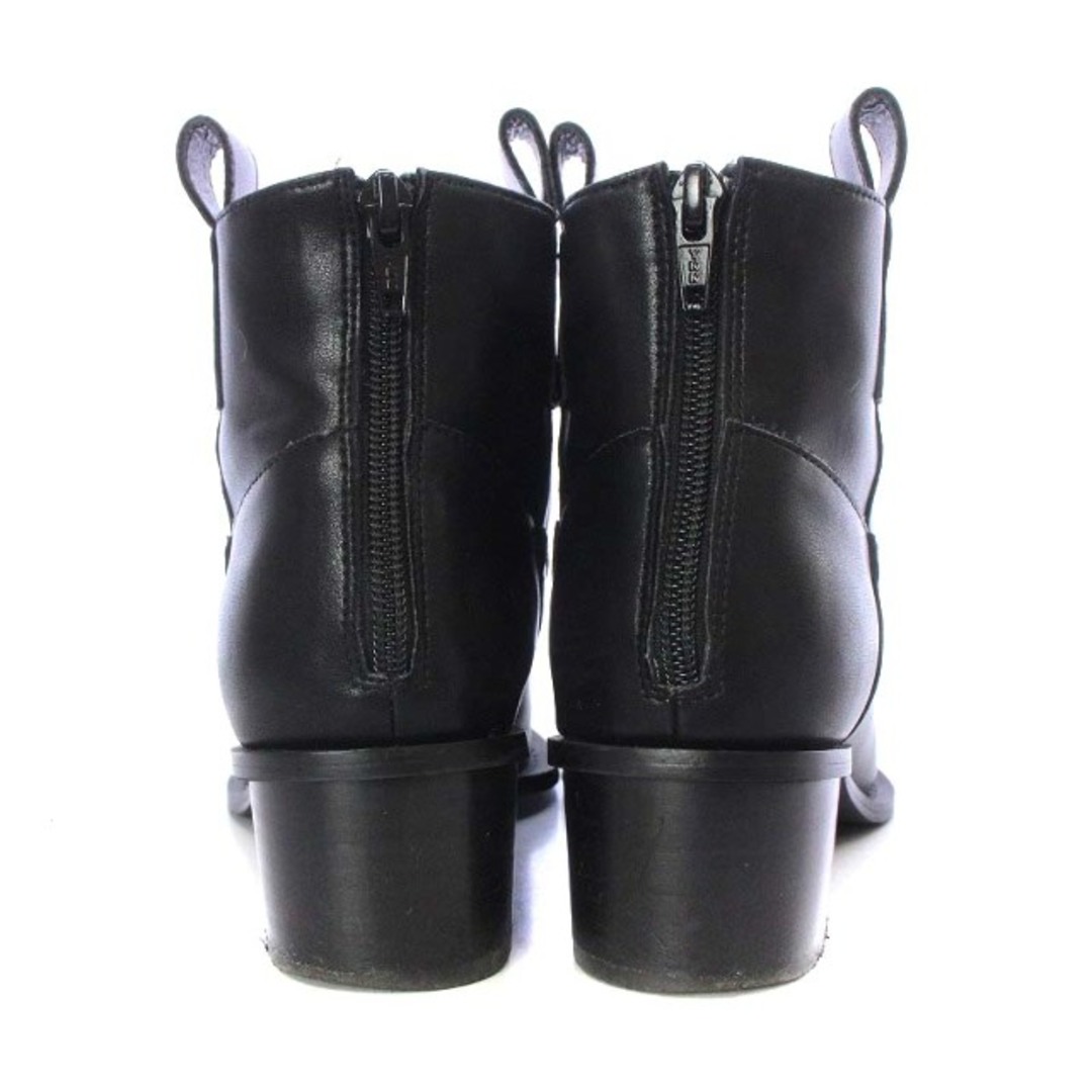 27cm筒高リムアーク Side belt short boots ブーツ 37 黒