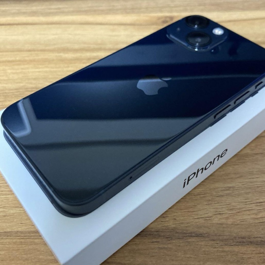 iPhone - 【新品・美品】Apple iPhone 13 mini ミッドナイト 128GBの iPhone - 【新品・美品】Apple iPhone 13 mini ミッドナイト 128GBの