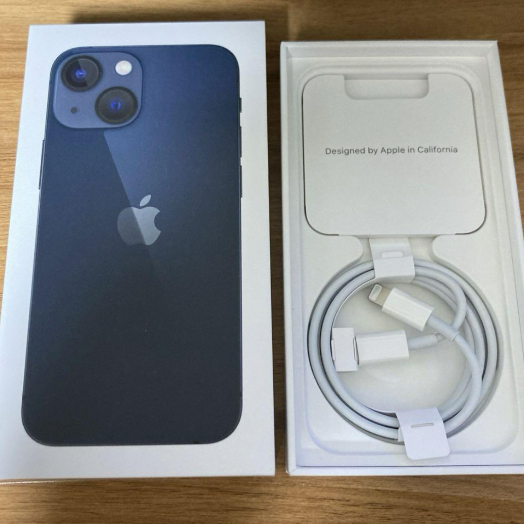 iPhone - 【新品・美品】Apple iPhone 13 mini ミッドナイト 128GBの iPhone - 【新品・美品】Apple iPhone 13 mini ミッドナイト 128GBの