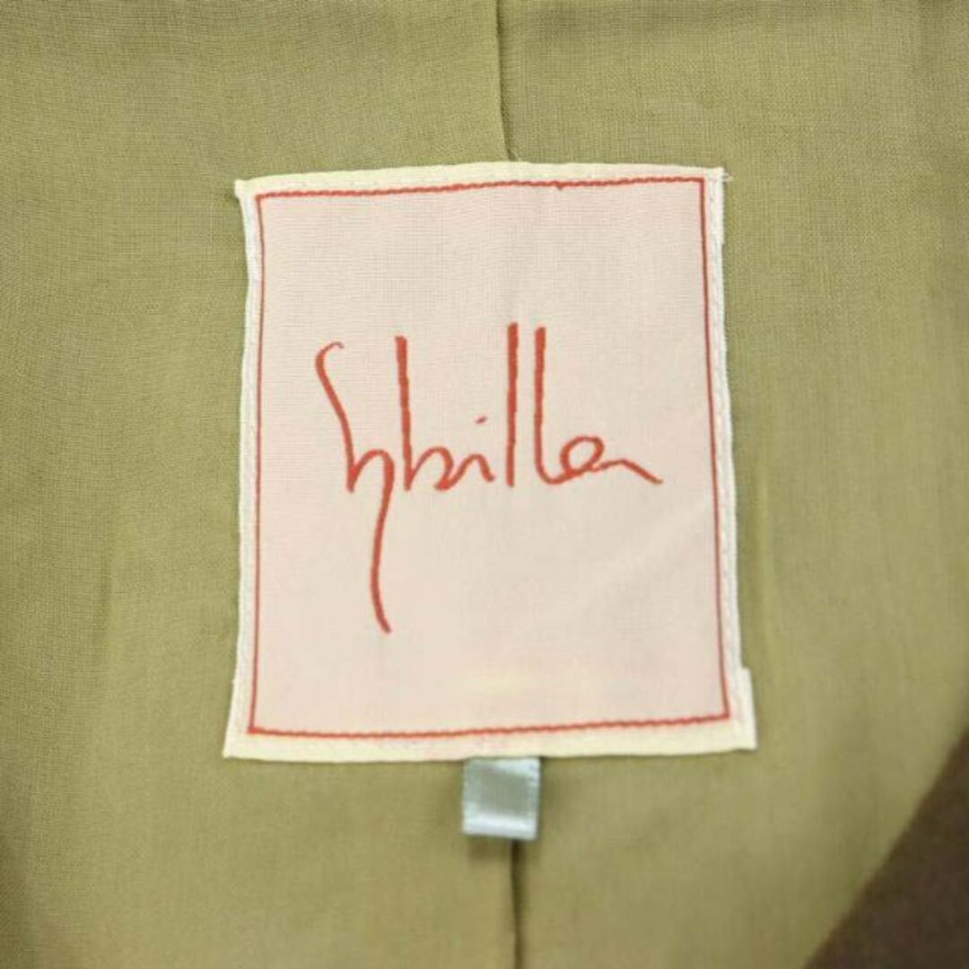 Sybilla(シビラ)のSYBILLA セットアップ 上下 ジャケット フレアスカート ひざ丈 M 茶 レディースのジャケット/アウター(その他)の商品写真