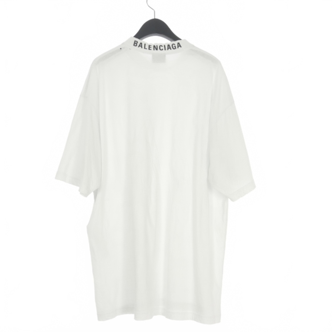 バレンシアガ BALENCIAGA  ミディアムフィット Tシャツ 半袖 S 白58cm身幅