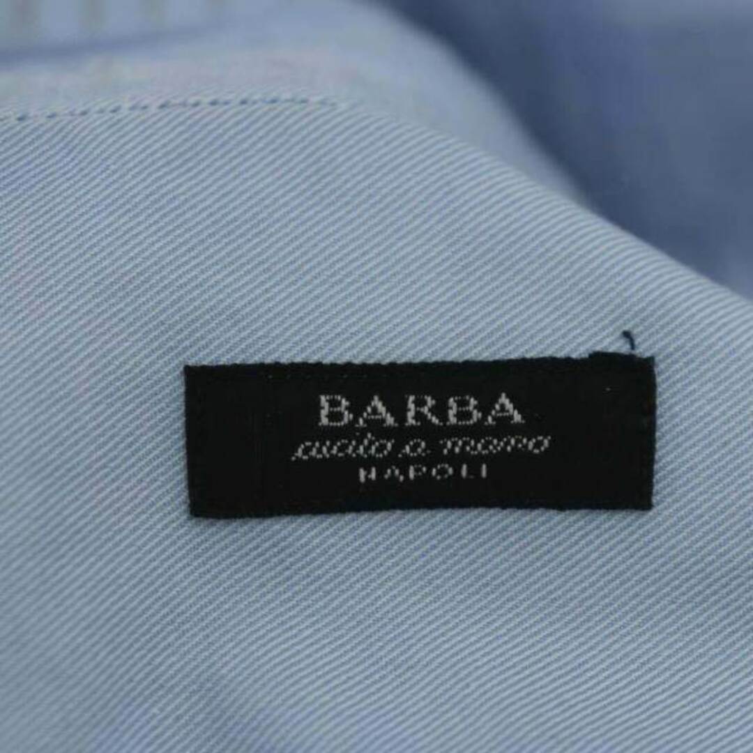 BARBA(バルバ)のバルバ コットン シャツ 長袖 前開き 14 1/2 37 ライトブルー メンズのトップス(シャツ)の商品写真
