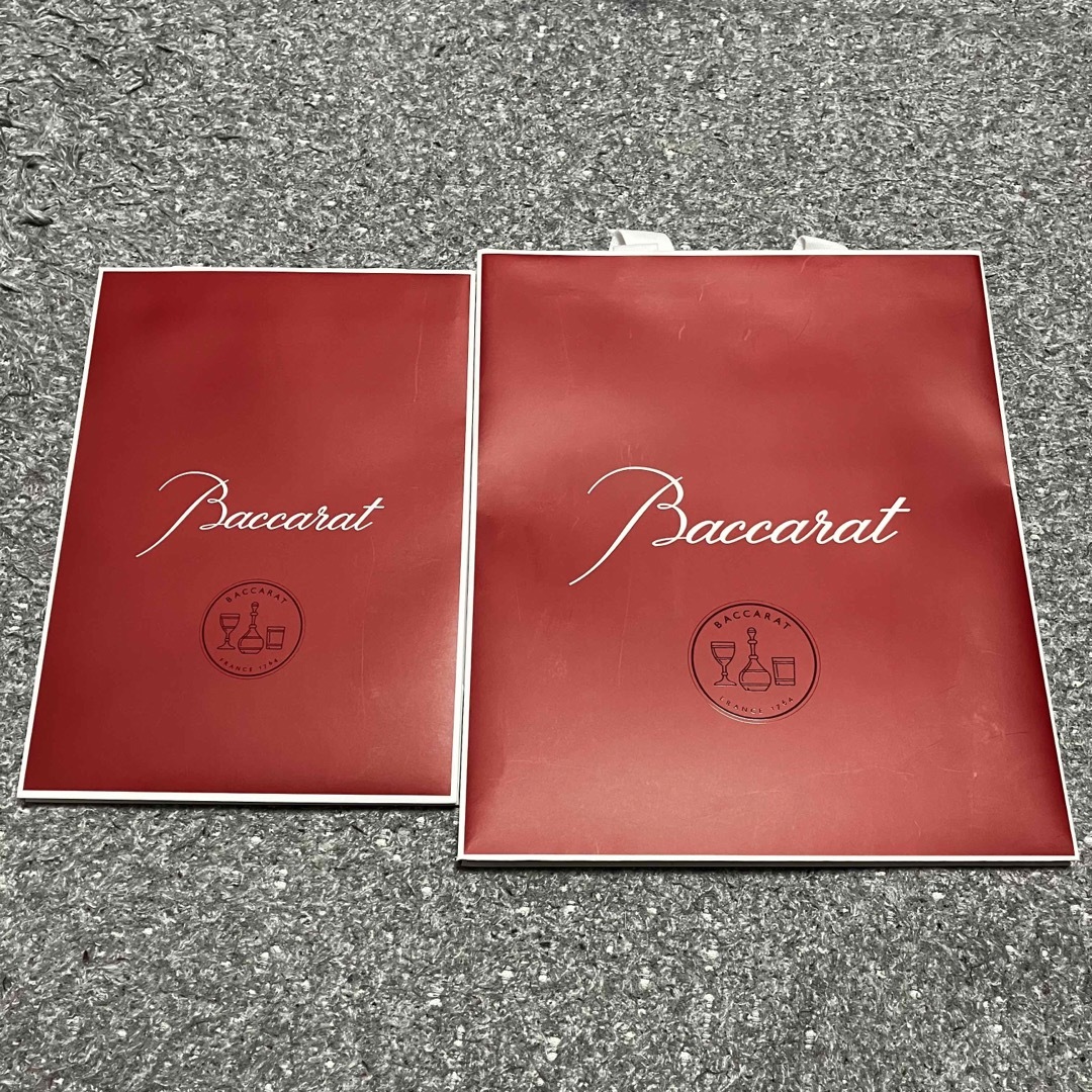 Baccarat(バカラ)のBaccarat 紙袋　メッセージカード レディースのバッグ(ショップ袋)の商品写真