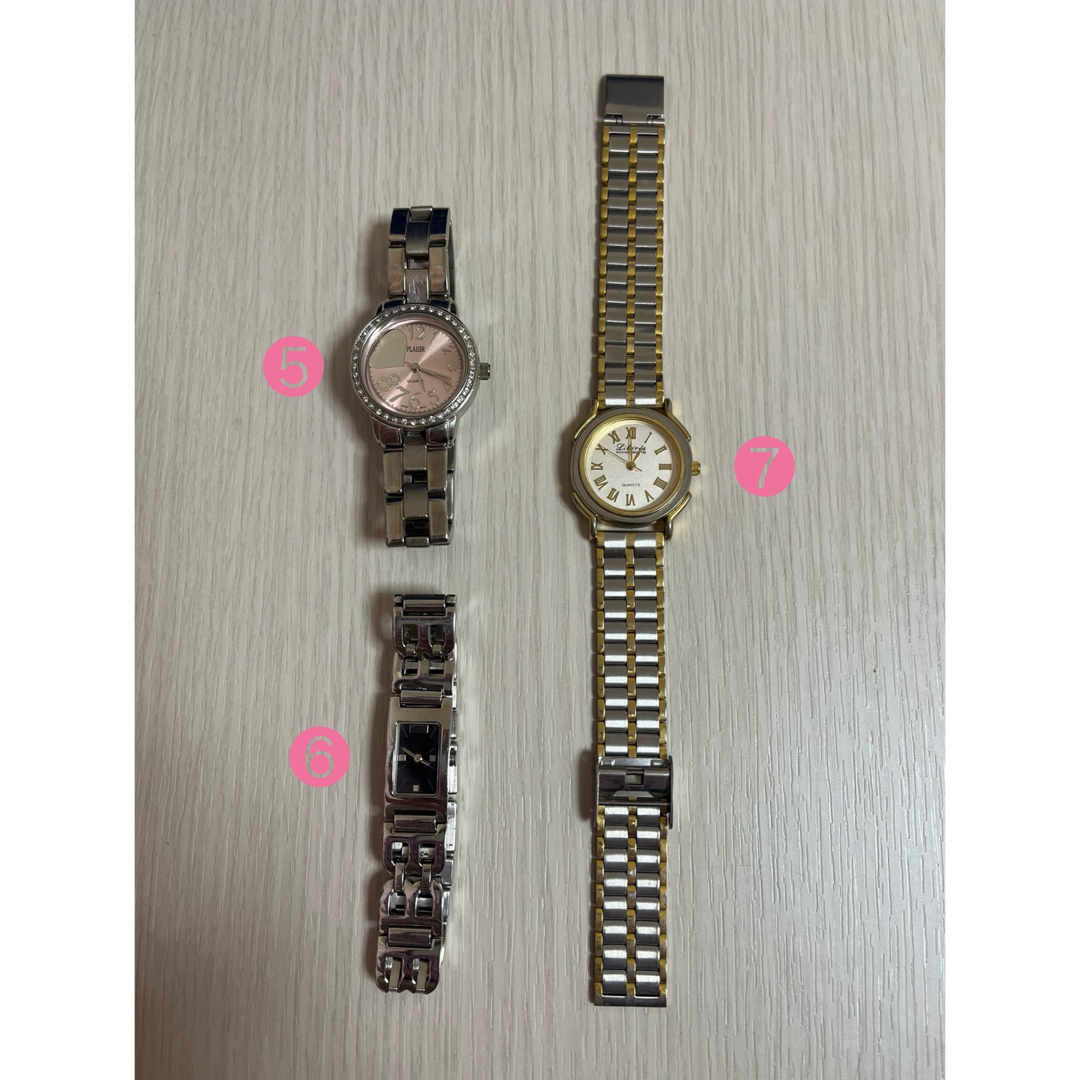 【セット販売】腕時計 ジャンク品 10本セット レディースのファッション小物(腕時計)の商品写真
