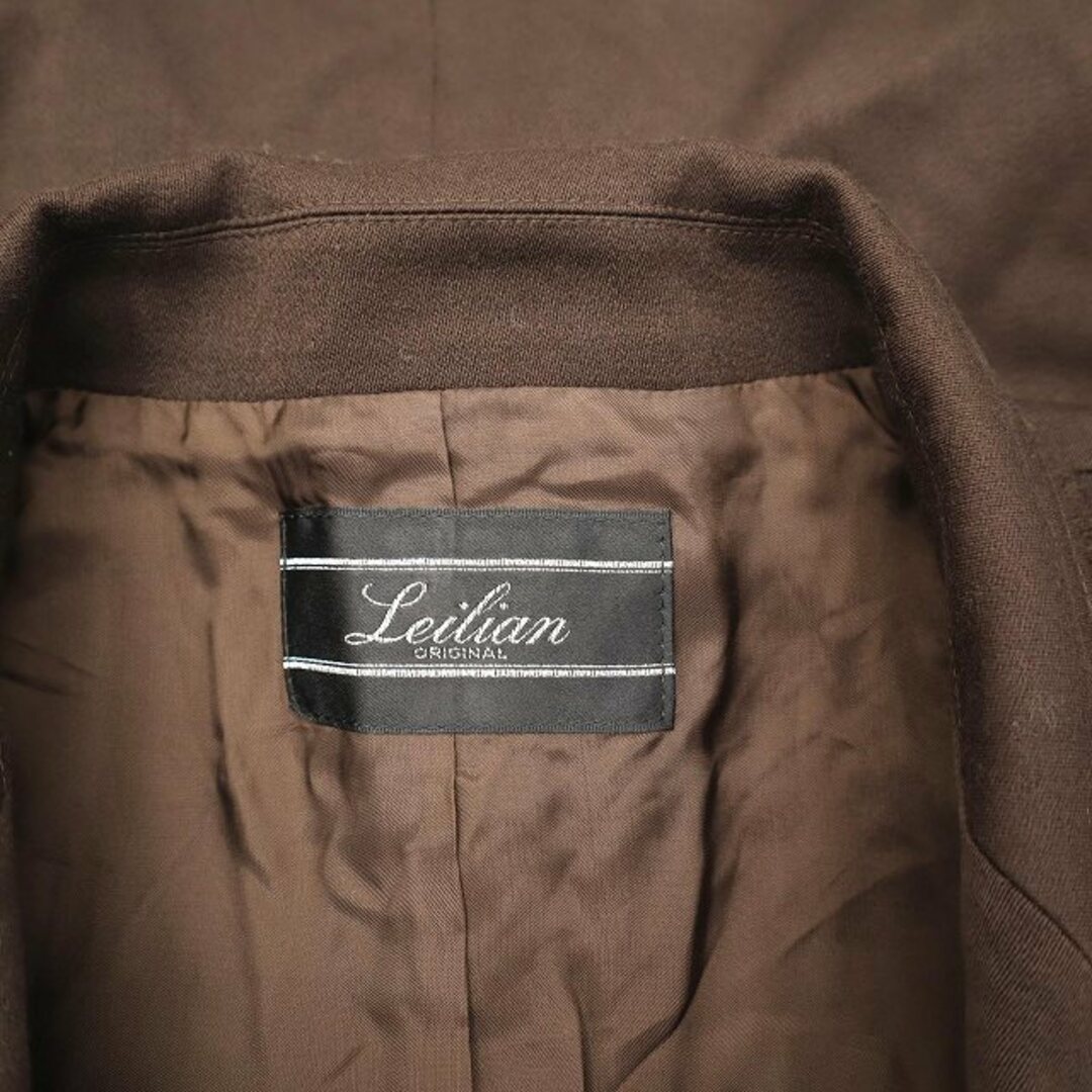 leilian(レリアン)のレリアン フリンジ × チュール 付き ウール テーラード ジャケット 11 レディースのジャケット/アウター(その他)の商品写真