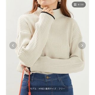 フリークスストア(FREAK'S STORE)のFREAK'S STORE 限定展開　ハイネックプルオーバー　ニット(ニット/セーター)