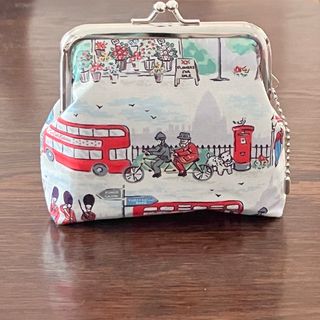 Cath Kidston - キャスキッドソン がま口財布 ハンドメイド コインケース 兵隊さん