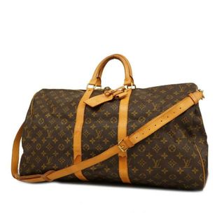 ルイヴィトン(LOUIS VUITTON)の【4ec2597】ルイヴィトン ボストンバッグ/モノグラム/キーポルバンドリエール55/M41414/ブラウン(ボストンバッグ)