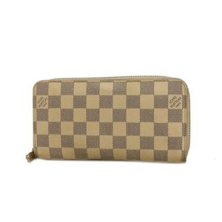 ルイヴィトン(LOUIS VUITTON)の★SALE 【4ec2604】ルイヴィトン 長財布/ダミエ・アズール/ジッピーウォレット/N60019/ホワイト【中古】メンズ/レディース/ユニセックス(財布)