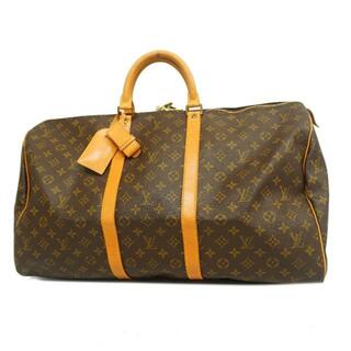 ルイヴィトン(LOUIS VUITTON)の【4ec2620】ルイヴィトン ボストンバッグ/モノグラム/キーポル55/M41424/ブラウン(ボストンバッグ)