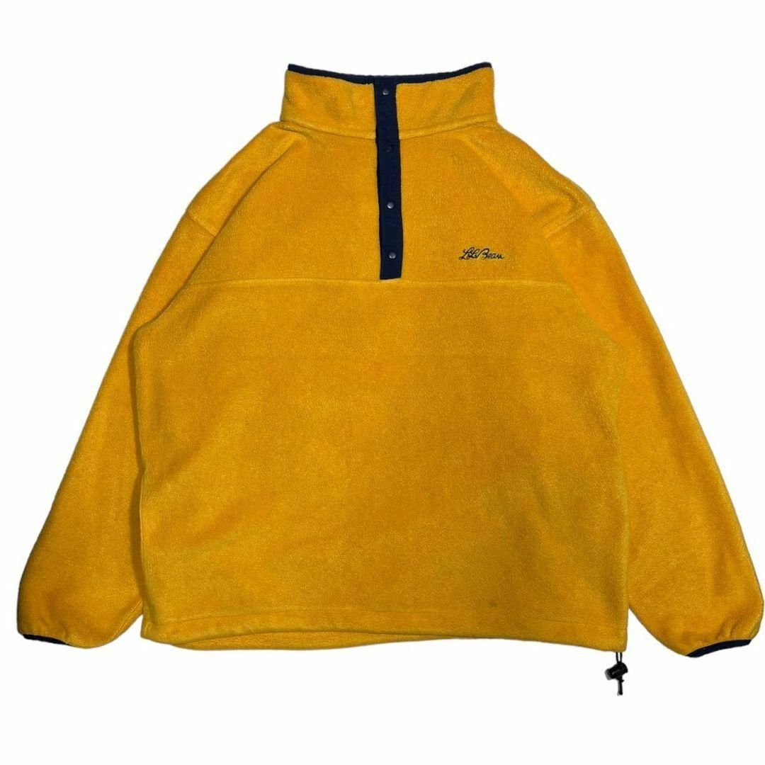 L.L.Bean - 70s80s エルエルビーン ハーフスナップフリースプル L.L.Bean - 70s80s エルエルビーン ハーフスナップフリースプル