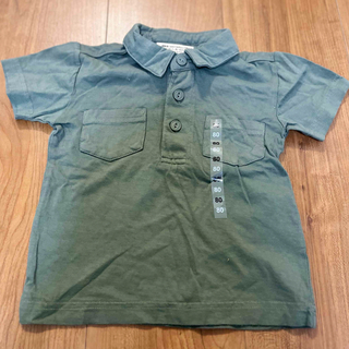 ムジルシリョウヒン(MUJI (無印良品))の新品■MUJI■ポケット付きシャツ■サイズ80(シャツ/カットソー)