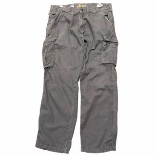 カーハート(carhartt)のカーハート カーゴパンツ W38 コットンリップストップ ロゴタグ g88(ワークパンツ/カーゴパンツ)