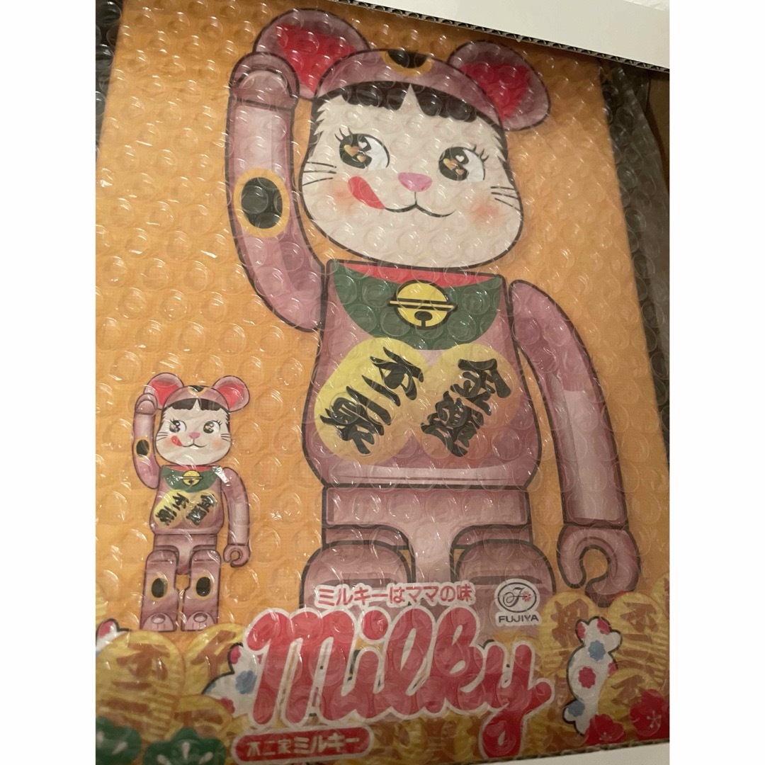 BE@RBRICK ペコちゃん 金運ダブル小判 桃金メッキ BE@RBRICK ペコちゃん 金運ダブル小判 桃金メッキ