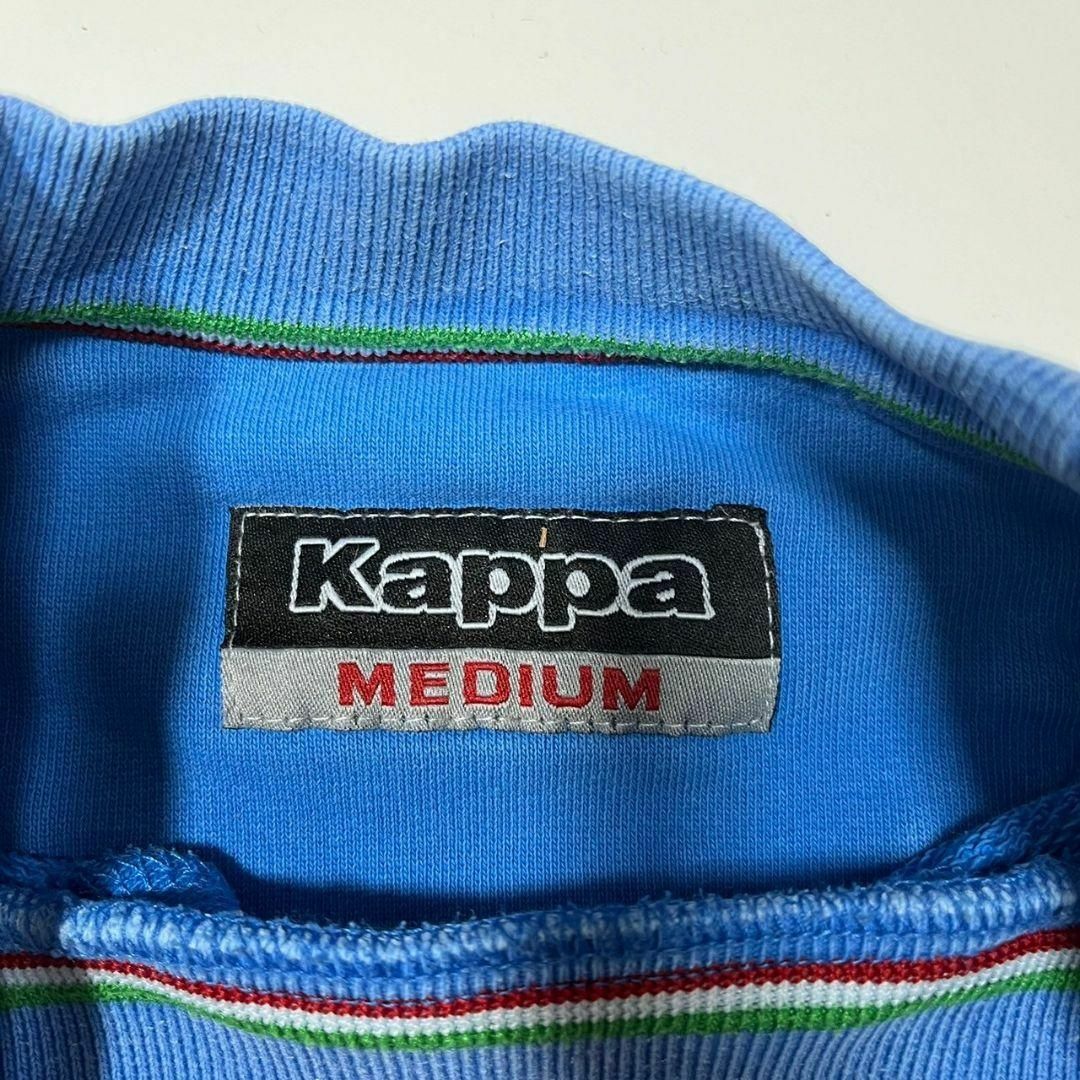 Kappa(カッパ)の90s00s KappITALYビックロゴ刺繍　スウェットトレーナー　サッカー メンズのトップス(スウェット)の商品写真