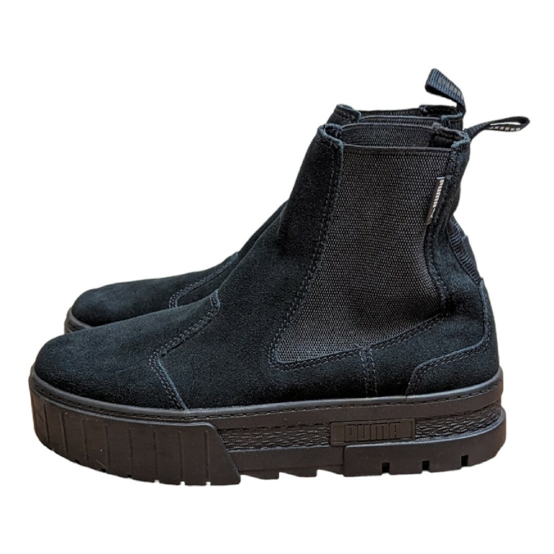 PUMA(プーマ)のPUMA プーマ メイズ チェルシー スウェード ブーツ 24.5cm ブラック レディースの靴/シューズ(ブーツ)の商品写真