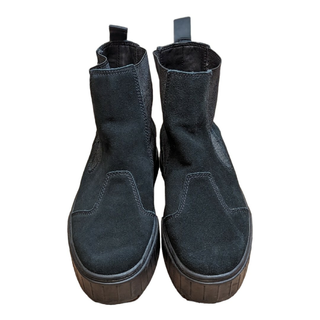 PUMA(プーマ)のPUMA プーマ メイズ チェルシー スウェード ブーツ 24.5cm ブラック レディースの靴/シューズ(ブーツ)の商品写真