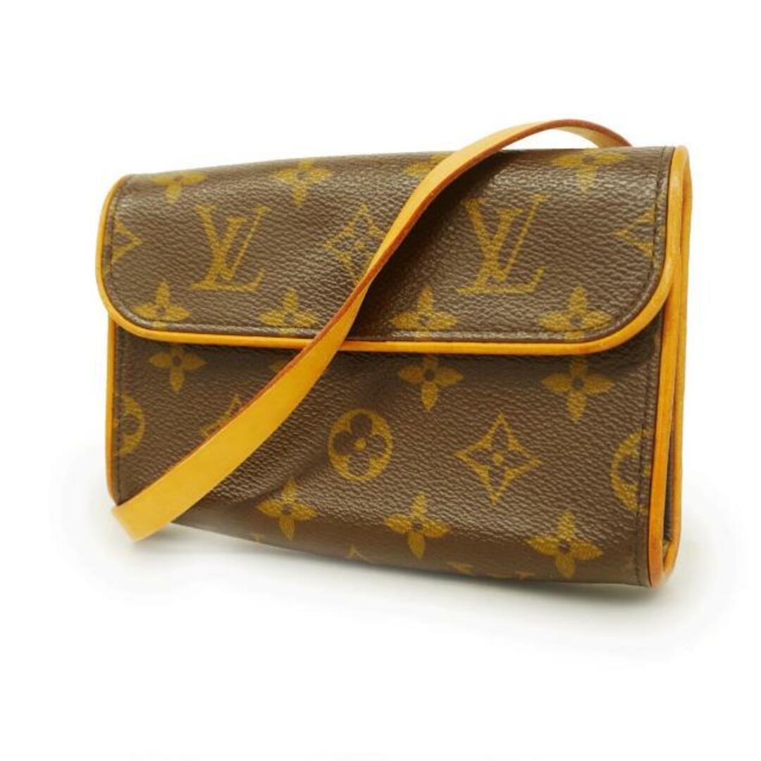 LOUIS VUITTON ルイヴィトン モノグラム ポシェット フロランティーヌ ウエストバッグ M51855 ブラウン byレディース