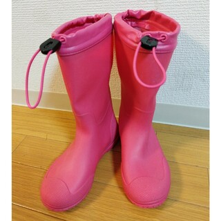 フタフタ(futafuta)の【美品】長靴　20cm　ピンク(長靴/レインシューズ)