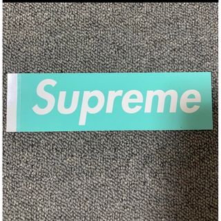 シュプリーム(Supreme)の新品希少 supreme×Tiffany&co box logo　ステッカー(その他)